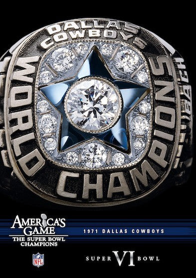 NFL America's Game: 1971 COWBOYS (Super Bowl VI) (MOD) (DVD Movie) - movie cover art