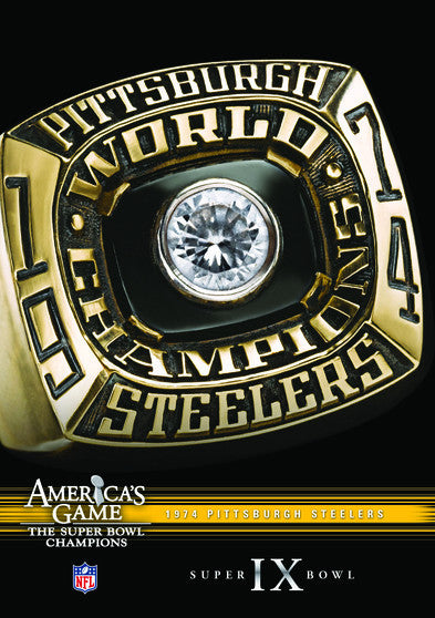 NFL America's Game: 1974 STEELERS (Super Bowl IX) (MOD) (DVD Movie) - movie cover art