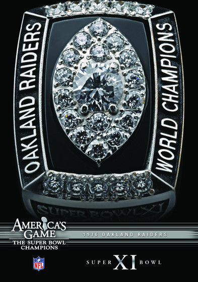 NFL America's Game: 1976 RAIDERS (Super Bowl XI) (MOD) (DVD Movie) - movie cover art