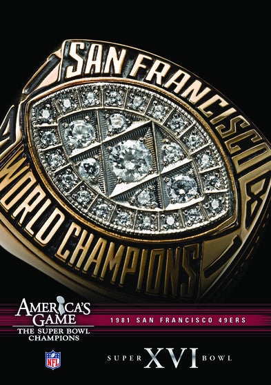 NFL America's Game: 1981 49ERS (Super Bowl XVI) (MOD) (DVD Movie) - movie cover art