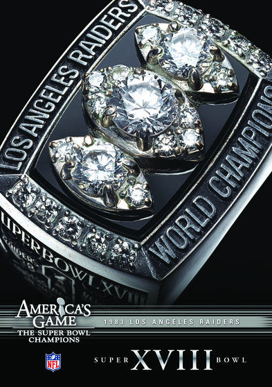NFL America's Game: 1983 RAIDERS (Super Bowl XVIII) (MOD) (DVD Movie) - movie cover art