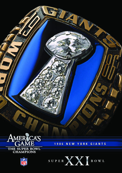 NFL America's Game: 1986 GIANTS (Super Bowl XXI) (MOD) (DVD Movie) - movie cover art