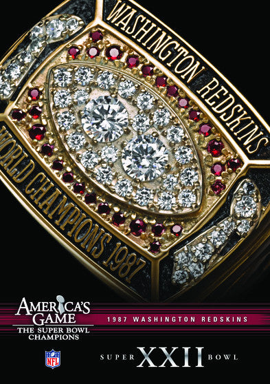 NFL America's Game: 1987 REDSKINS (Super Bowl XXII) (MOD) (DVD Movie) - movie cover art