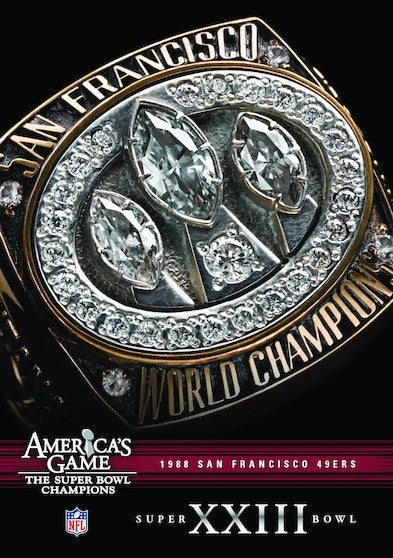 NFL America's Game: 1988 49ERS (Super Bowl XXIII) (MOD) (DVD Movie) - movie cover art
