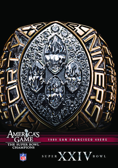 NFL America's Game: 1989 49ERS (Super Bowl XXIV) (MOD) (DVD Movie) - movie cover art