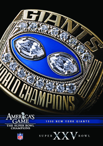 NFL America's Game: 1990 GIANTS (Super Bowl XXV) (MOD) (DVD Movie) - movie cover art