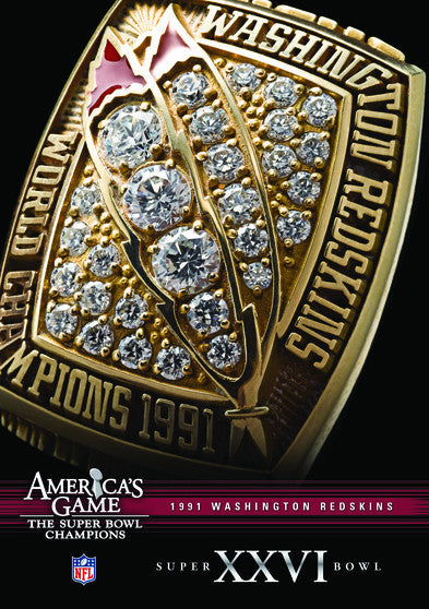 NFL America's Game: 1991 REDSKINS (Super Bowl XXVI) (MOD) (DVD Movie) - movie cover art