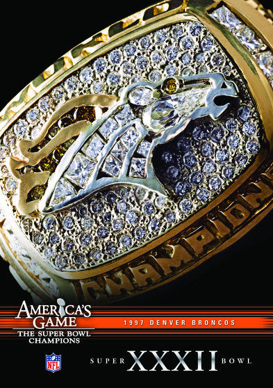 NFL America's Game: 1997 BRONCOS (Super Bowl XXXII) (MOD) (DVD Movie) - movie cover art