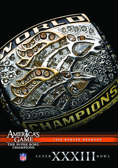 NFL America's Game: 1998 BRONCOS (Super Bowl XXXIII) (MOD) (DVD Movie) - movie cover art