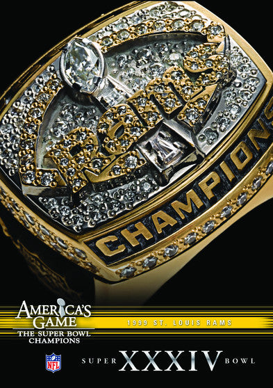 NFL America's Game: 1999 RAMS (Super Bowl XXXIV) (MOD) (DVD Movie) - movie cover art