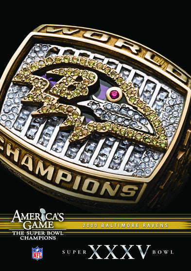 NFL America's Game: 2000 RAVENS (Super Bowl XXXV) (MOD) (DVD Movie) - movie cover art