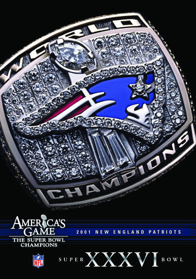 NFL America's Game: 2001 PATRIOTS (Super Bowl XXXVI) (MOD) (DVD Movie) - movie cover art
