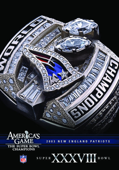 NFL America's Game: 2003 PATRIOTS (Super Bowl XXXVIII) (MOD) (DVD Movie) - movie cover art
