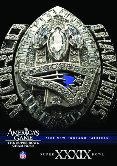 NFL America's Game: 2004 PATRIOTS (Super Bowl XXXIX) (MOD) (DVD Movie) - movie cover art