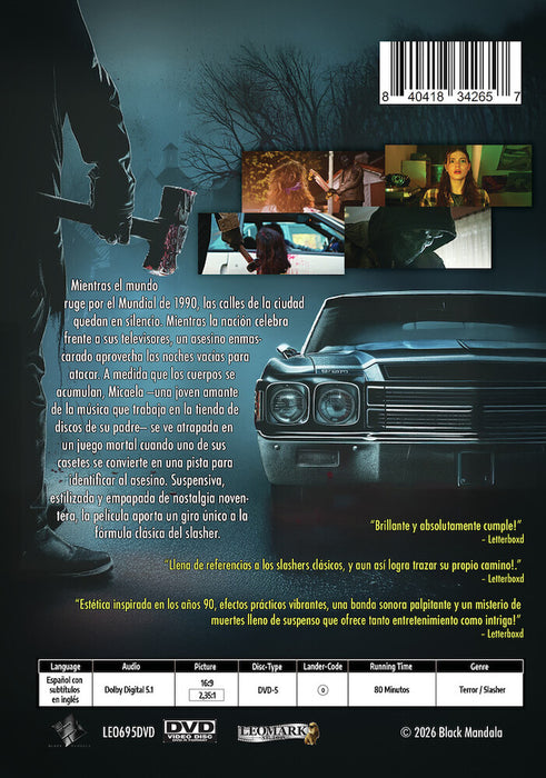 Nadie Va A Escuchar Tu Grito (MOD) (DVD Movie) - back cover art