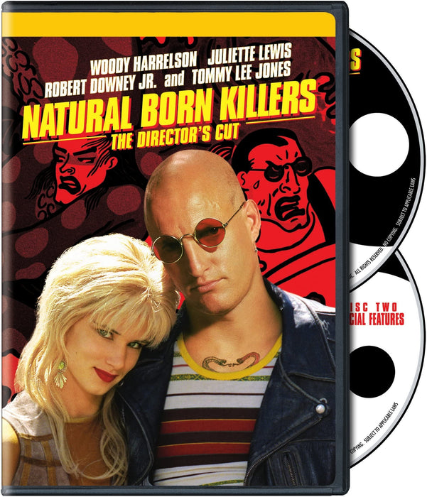 Natural Born Killers: Director's Cut DVD - movie cover art