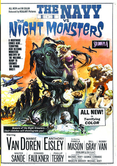 Navy Versus The Night Monsters (MOD) (DVD Movie) - movie cover art