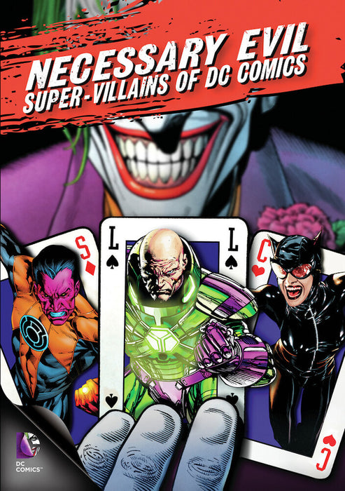 Necessary Evil: Villains of DC Comics (MOD) (DVD Movie) - movie cover art