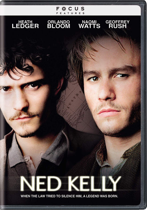 Ned Kelly DVD - movie cover art
