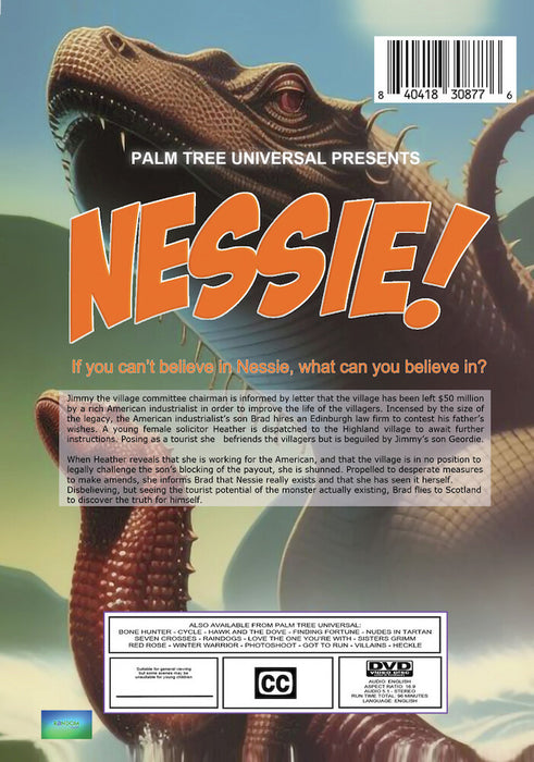 Nessie (MOD) (DVD Movie) - back cover art