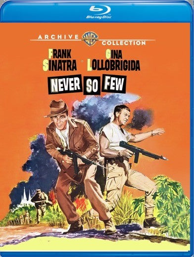 Never So Few (MOD) (BluRay Movie) - movie cover art