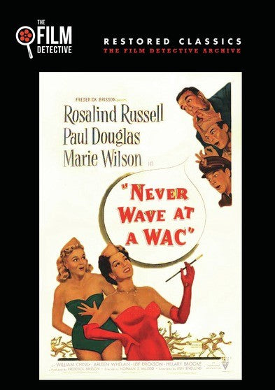 Never Wave at a WAC (The Film Detective Restored Version) (MOD) (DVD Movie) - movie cover art