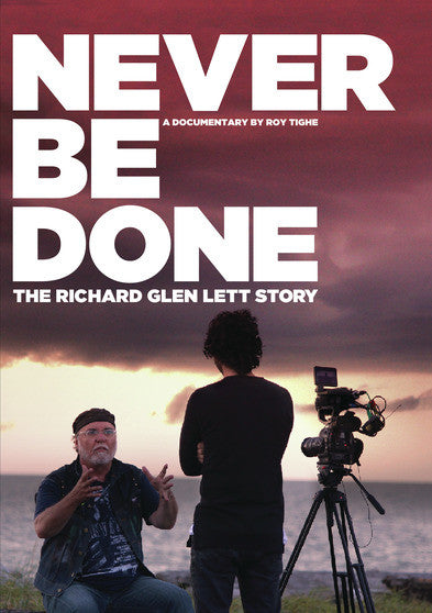 Never be Done: The Richard Glen Lett Story (MOD) (DVD Movie) - movie cover art