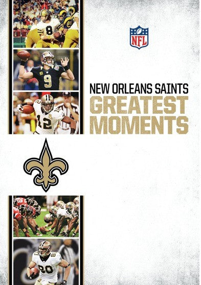 New Orleans Saints Greatest Moments (MOD) (DVD Movie) - movie cover art