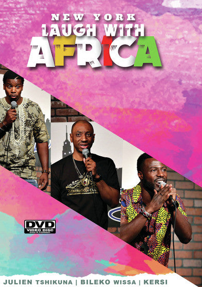 New York Laugh with Africa (MOD) (DVD Movie) - movie cover art