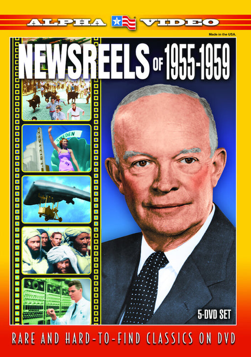 Newsreels of 1955-1959 (MOD) (DVD MOVIE) - movie cover art