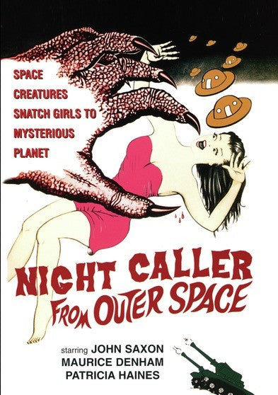 Night Caller from Outer Space (MOD) (DVD Movie) - movie cover art
