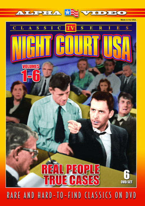 Night Court USA - Volumes 1-6 (6 (MOD) (DVD Movie) - movie cover art