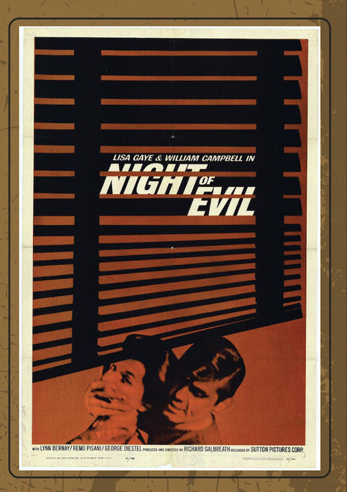 Night Of Evil (MOD) (DVD Movie) - movie cover art