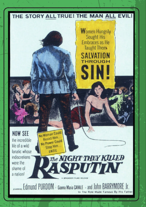 Night They Killed Rasputin (MOD) (DVD Movie) - movie cover art