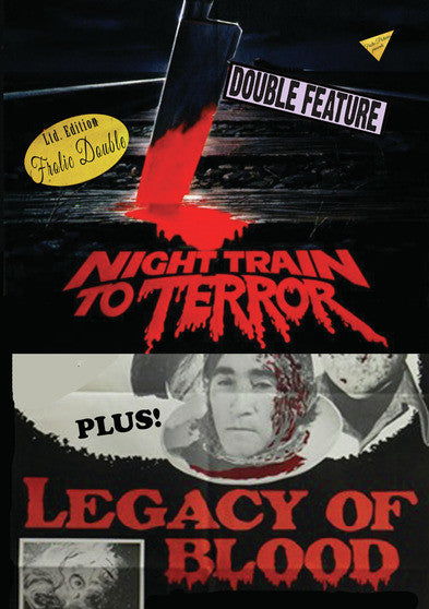 Night Train to Terror / Legacy of Blood (MOD) (DVD Movie) - movie cover art