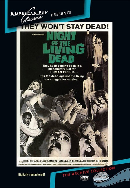 Night of the Living Dead (MOD) (DVD Movie) - movie cover art