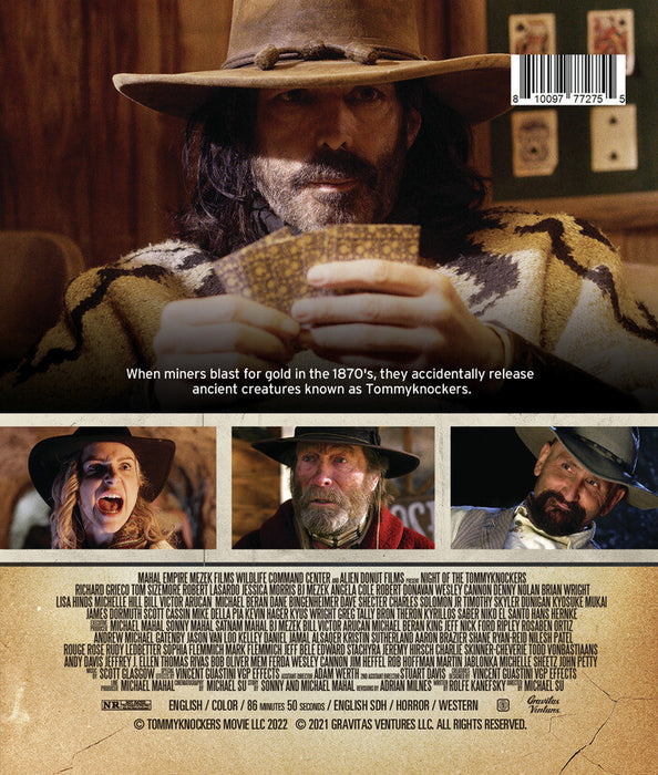 Night of the Tommyknockers (MOD) (BluRay Movie) - back cover art