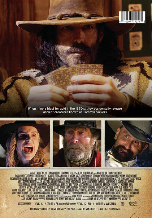Night of the Tommyknockers (MOD) (DVD Movie) - back cover art