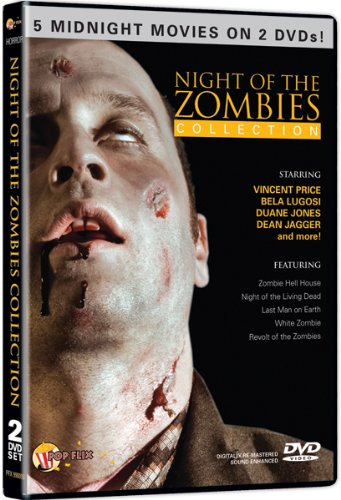 Night of the Zombies Collection DVD - movie cover art
