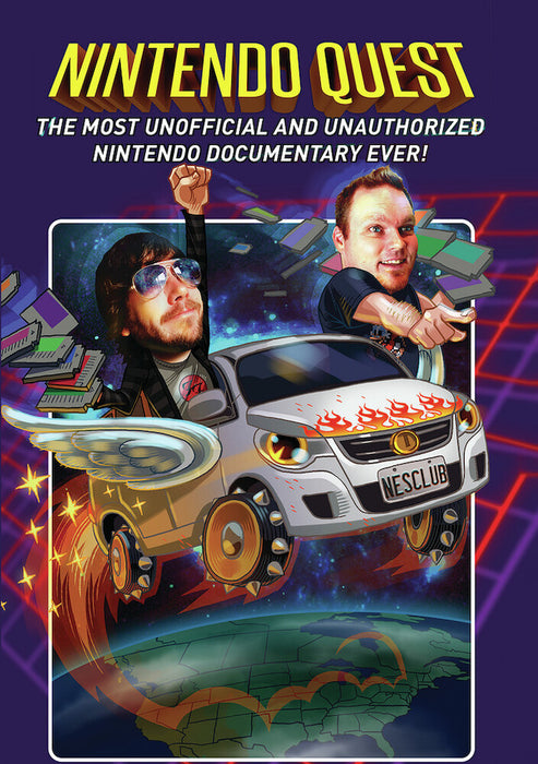 Nintendo Quest: The Most Unofficial and Unauthorized Nintendo Documentary Ever! (MOD) (DVD Movie) - movie cover art