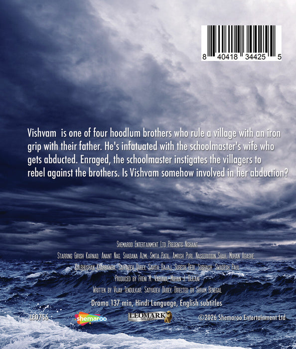 Nishant (MOD) (BluRay Movie) - back cover art