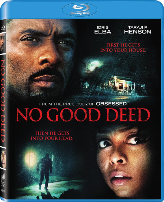 No Good Deed Blu-ray - movie cover art