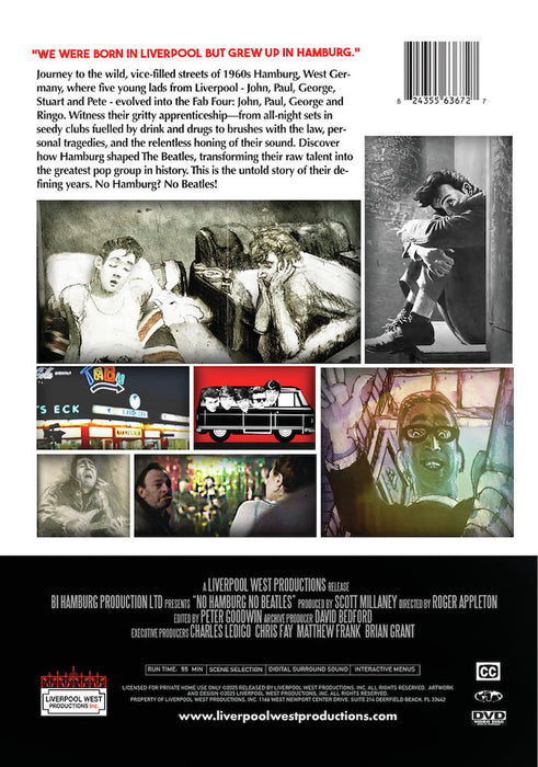 No Hamburg No Beatles (MOD) (DVD Movie) - back cover art