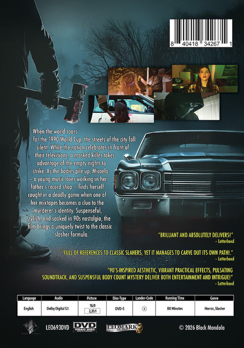 No One Will Hear You Scream (MOD) (DVD Movie) - back cover art
