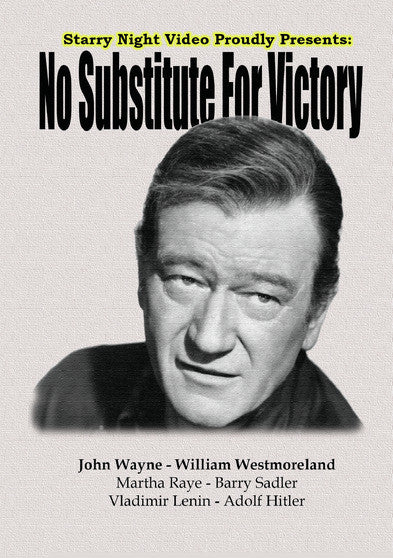 No Substitute For Victory (MOD) (DVD Movie) - movie cover art