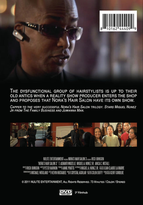 Nora's Hair Salon 3 (MOD) (DVD Movie) - back cover art