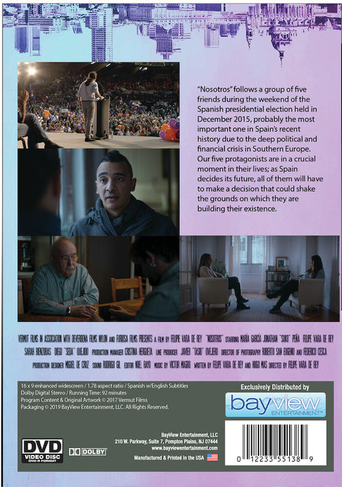 Nosotros (MOD) (DVD Movie) - back cover art