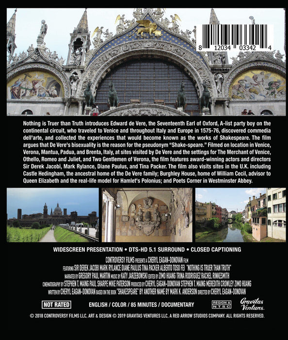 Nothing Is Truer Than Truth (MOD) (BluRay Movie) - back cover art