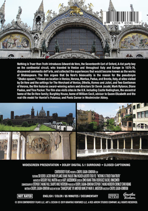 Nothing is Truer Than Truth (MOD) (DVD Movie) - back cover art