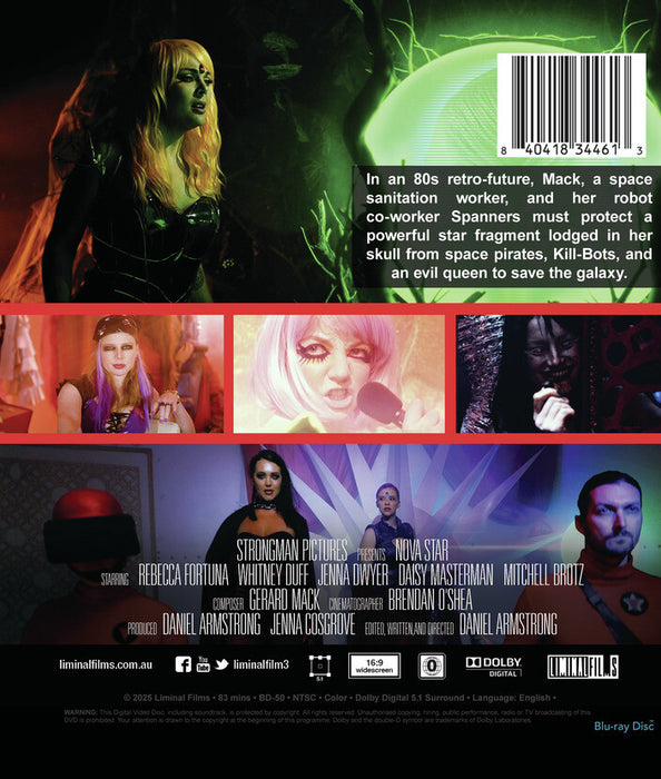 Nova Star (MOD) (BluRay Movie) - back cover art